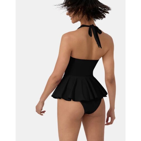 Halara One Piece Halter Swimsuit Size XL NWT - Picture 3 of 9